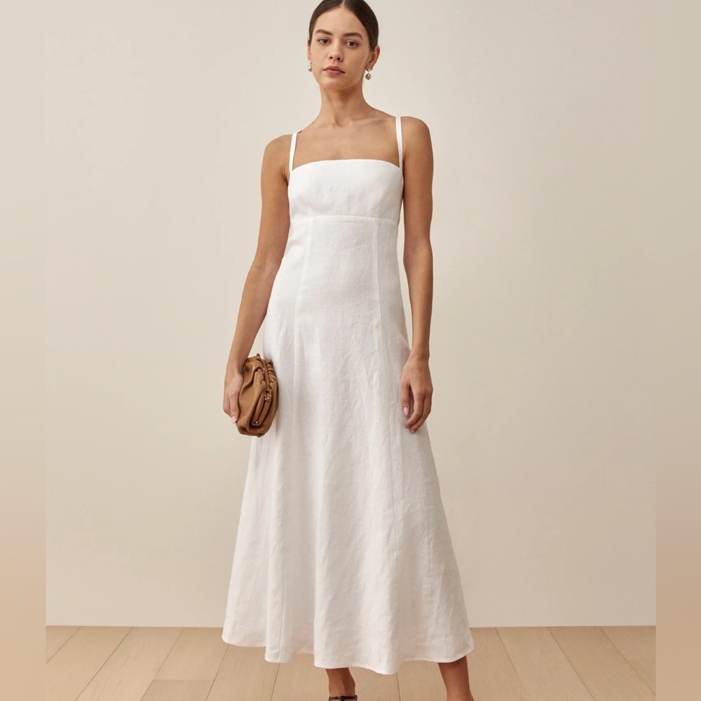 Reformation Rai Linen Dress